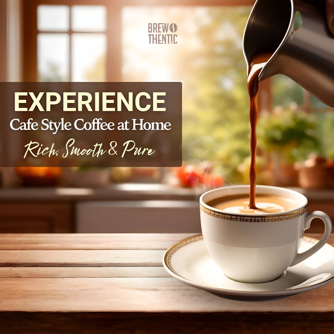 Brewthentic Premium Freeze-Dried 50g | 100% Pure Coffee | Instant Coffee Granules