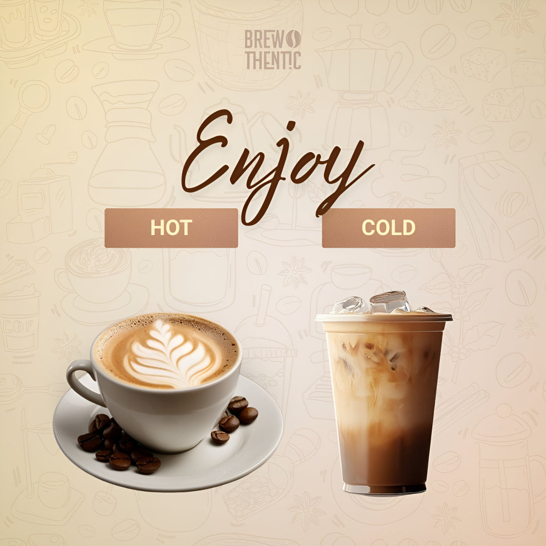 Brewthentic Premium Freeze-Dried 50g | 100% Pure Coffee |  Instant Coffee Granules